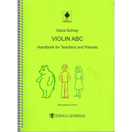 Colourstrings Violin ABC - Handbook for Teachers and Parents by Szilvay Fennica Gehrman M550095953