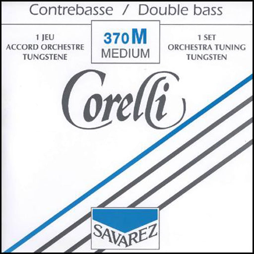 Corelli Double Bass Tungsten String Set Medium 3/4-4/4