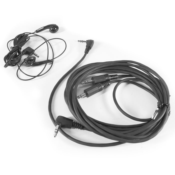 Yamaha YSV104BR Silent Violin - SRT Powered System, Serene Brown, 4/4 (Includes Earphones, Control Box & 2 x Cables).