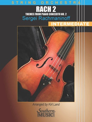 Rachmaninoff - Rach 2: Themes from Piano Concerto #2 - String Orchestra Grade 3 Score/Parts arranged by Land Southern Music 294840