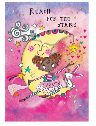 Greeting Card Reach for the Stars