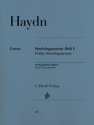 String Quartets Vol. 1 Early - Joseph Haydn - Viola|Cello|Violin G. Henle Verlag String Quartet Parts