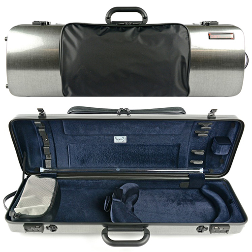 BAM Hightech Oblong 3.1 Violin Case with Pocket Tweed 4/4