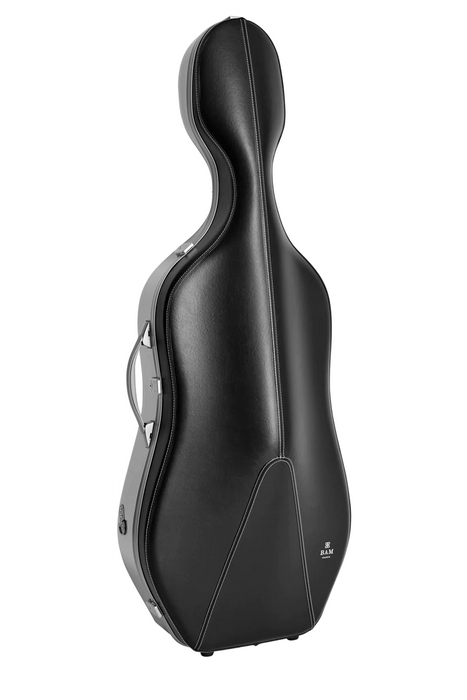 Cello Case - Bam Vocalise Classic Hightech Slim, Black, 4/4
