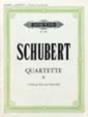 String Quartets Bk 2 - Franz Schubert - Edition Peters String Quartet Score/Parts