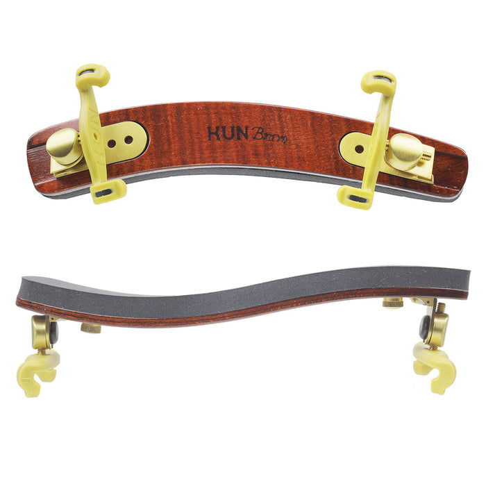 Kun Bravo Collapsible Wooden Violin Shoulder Rest 4/4