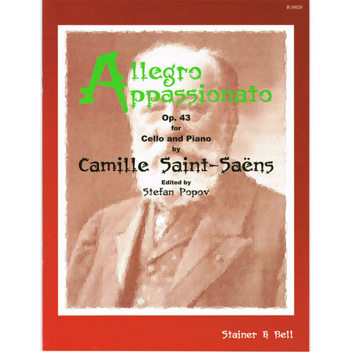 Saint-Saens - Allegro Appassionato Op43 - Cello/Piano Accompaniment Masters Music W7086
