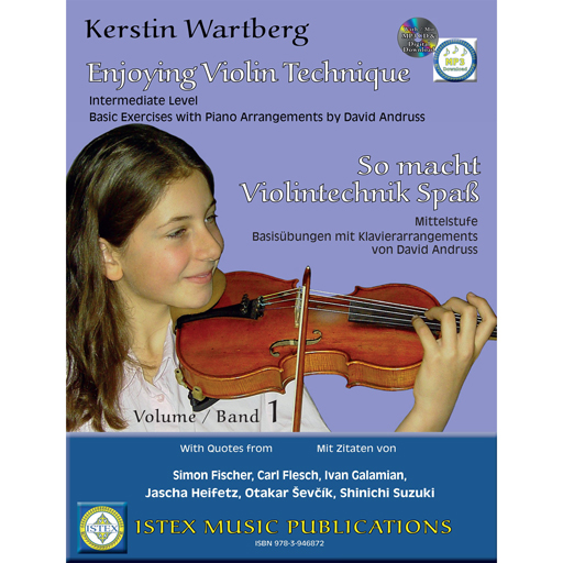 Enjoy Violin Technique - Violin/CD/Download by Wartberg Istex 9783946872009