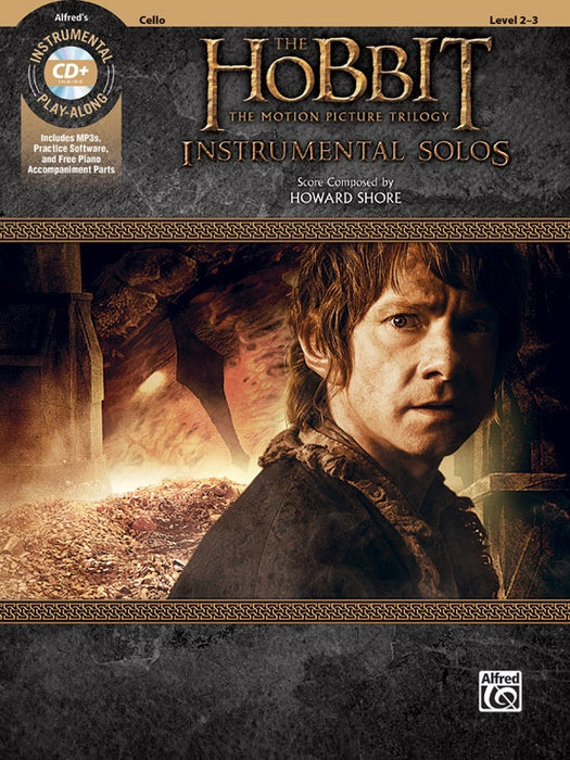 The Hobbit: The Motion Picture Trilogy Instrumental Solos - Cello/CD/pdf Piano Accompaniment Alfred 42621