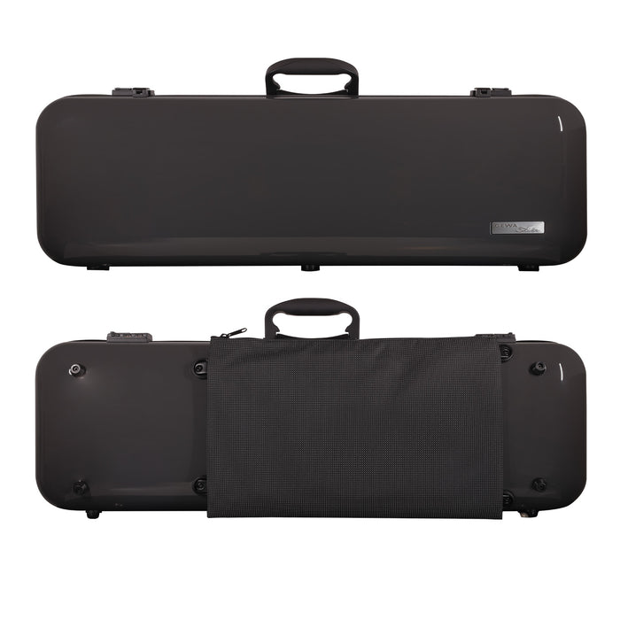 GEWA Air 2.1 Oblong Violin Case Grey Gloss