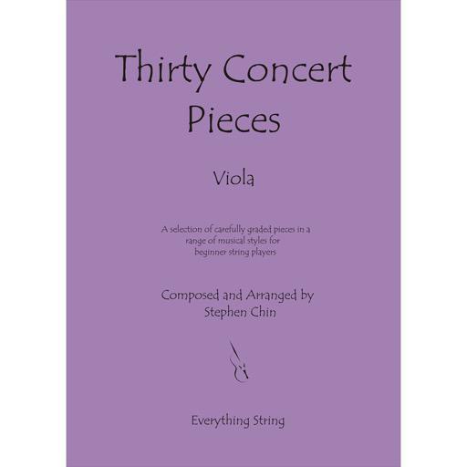 Chin - 30 Concert Pieces - Viola Everything Strings ES10VA