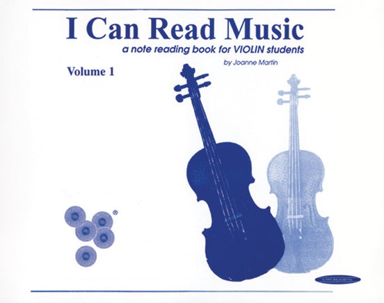 I Can Read Music Volume 1 - Violin by Martin 0439