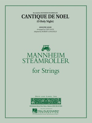 Cantique de Noí‚l (O Holy Night) - Chip Davis Hal Leonard Score/Parts