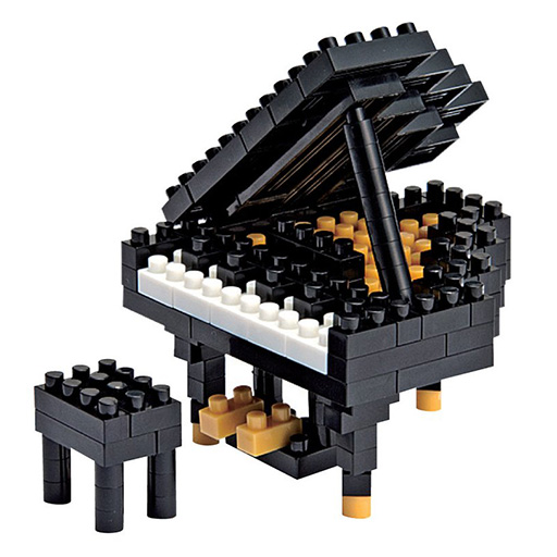 Nanoblock Grand Piano Mini Lego 150pcs — The Sydney String Centre
