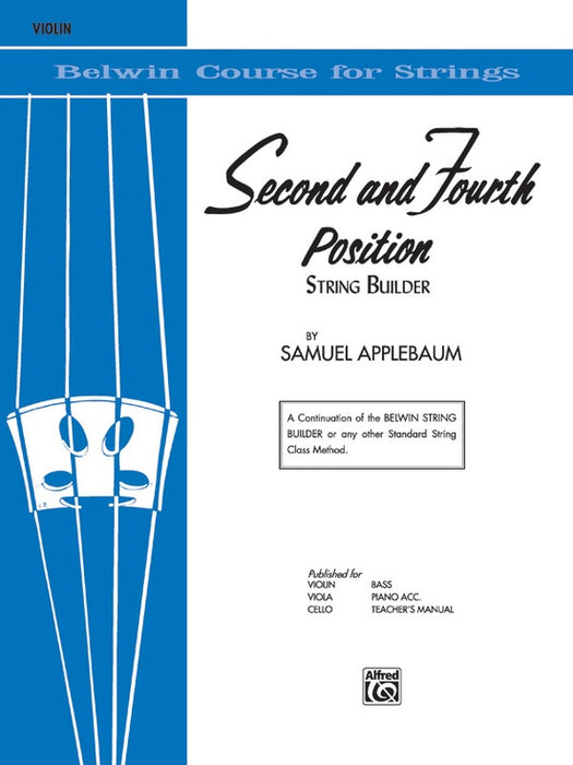 String Builder 2nd and 4th Position - Violin