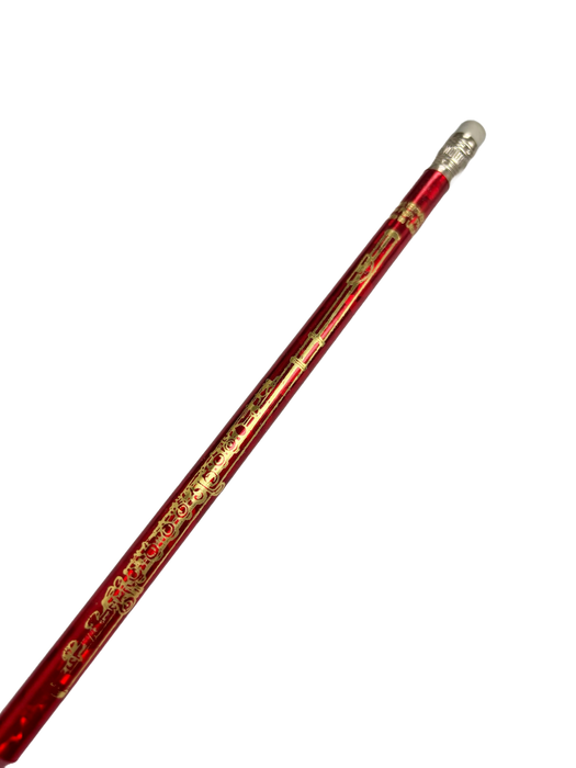 Luster Pencil Flute - Red