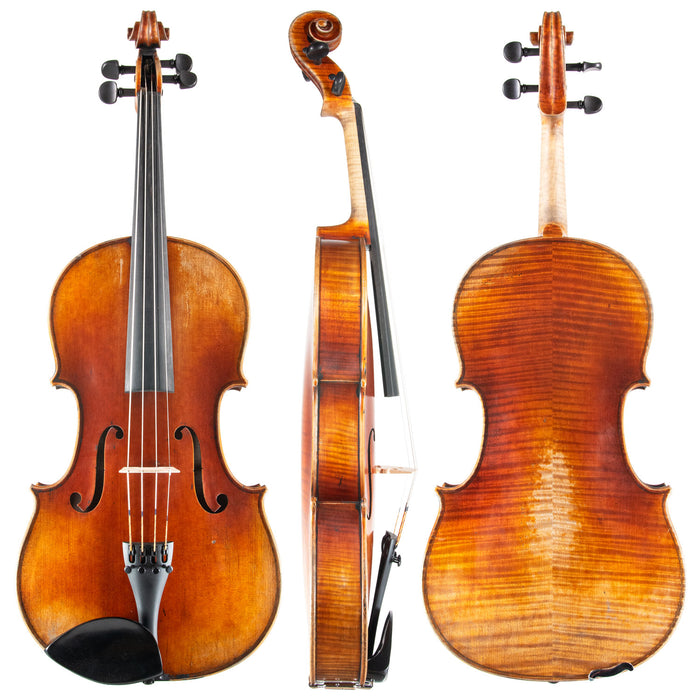 German Viola Labelled Eugen Wahl 16.5"