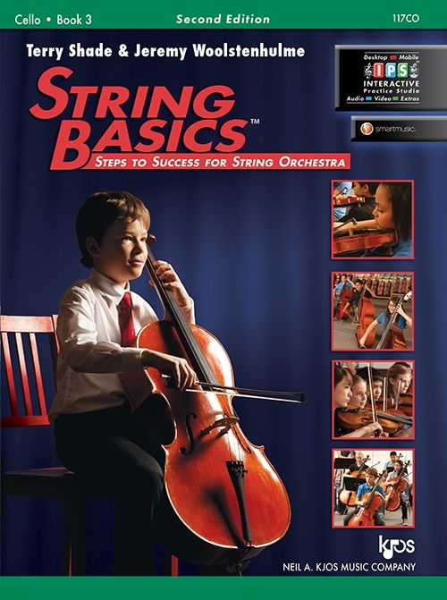 String Basics Book 3 - Cello Part by Shade/Woolstenhulme Kjos 117CO