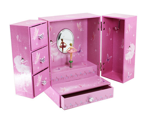 Musical Ballerina and Butterfly Jewellery Wardrobe
