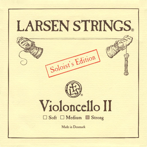 Larsen Original Cello Solo D String Strong 4/4