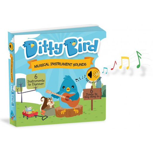 Ditty Bird Musical Instruments Sounds Book