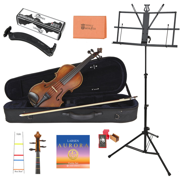 Beginner 4/4 Kreisler #110 Violin and Accessory Package
