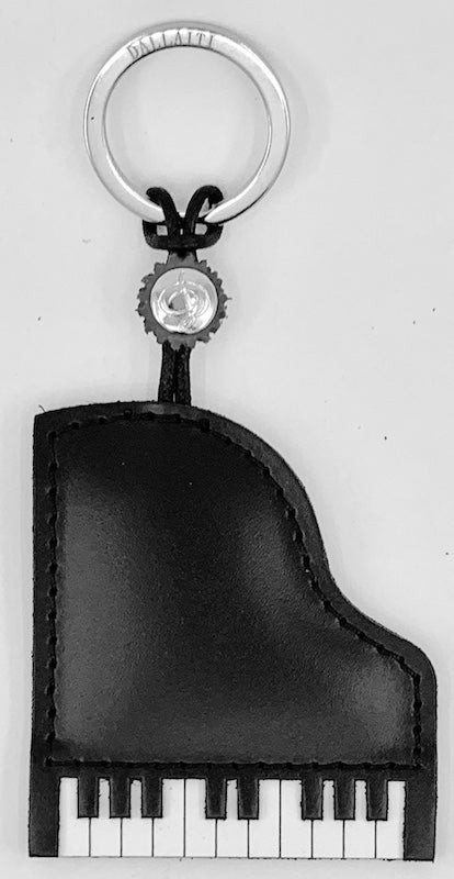 Grand Piano Keyring Made from Vegan Apple Leather Vegan The Sydney String Centre