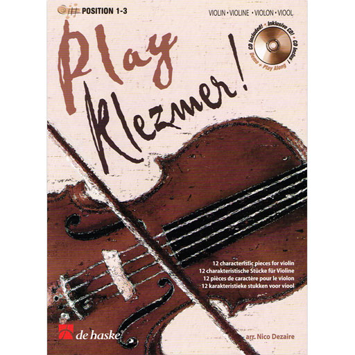 Play Klezmer! - Violin/CD arranged by Dezaire DeHaske DHP 1033475-400