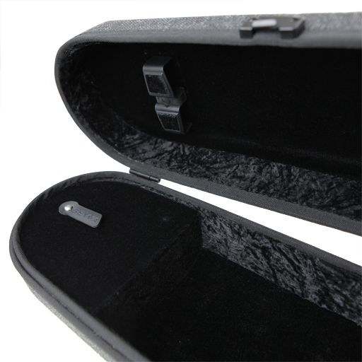 GEWA Bio-S 1.6 Shaped Violin Case Grey/Black 4/4