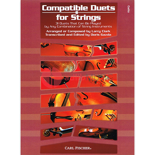 Compatible Duets for Strings - Cello Duet arranged by Clark/Gazda Fischer BF79