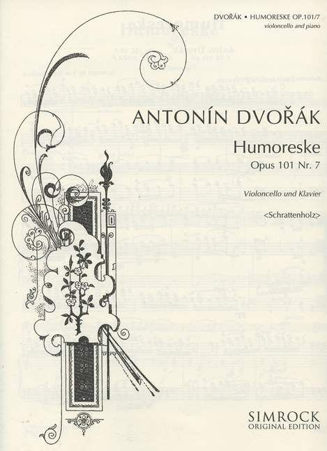 Dvorak - Humoreske Op101/7 - String Quartet Simrock M221116529