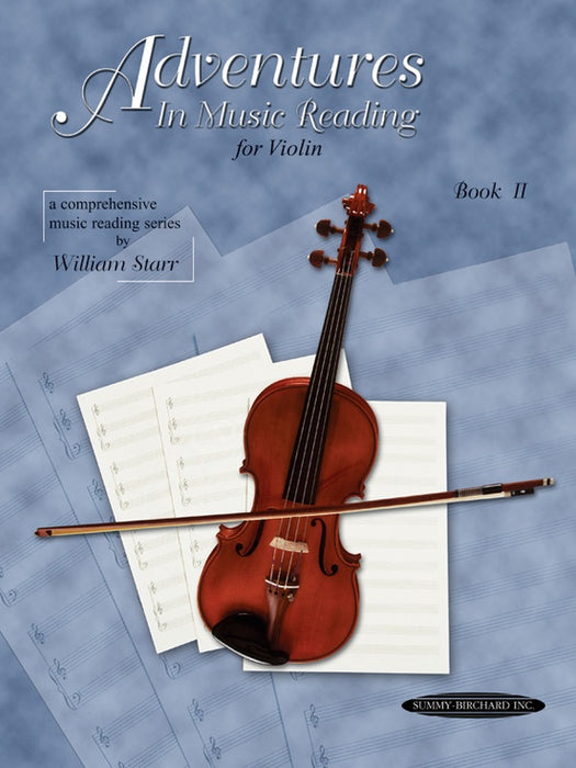 Adventures in Music Reading Book 2 - Violin Solo/Duet arranged by Starr Summy Birchard 0619