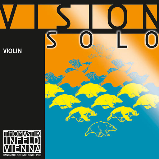 Thomastik Vision Solo Violin String Set (D-Alum/E Ball) 4/4