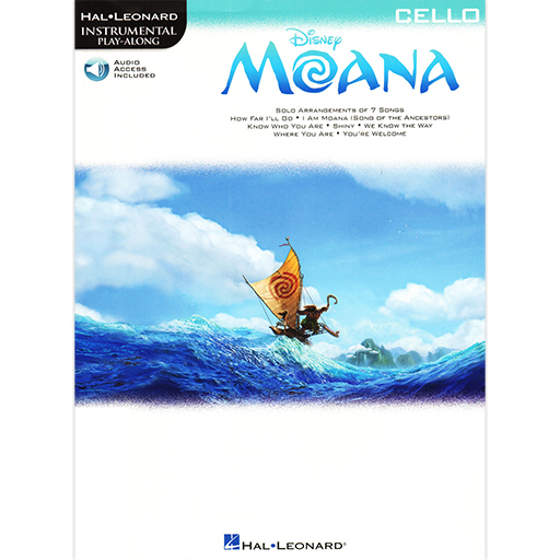 Disney’s Moana - Cello/Audio Access Online Hal Leonard 224804
