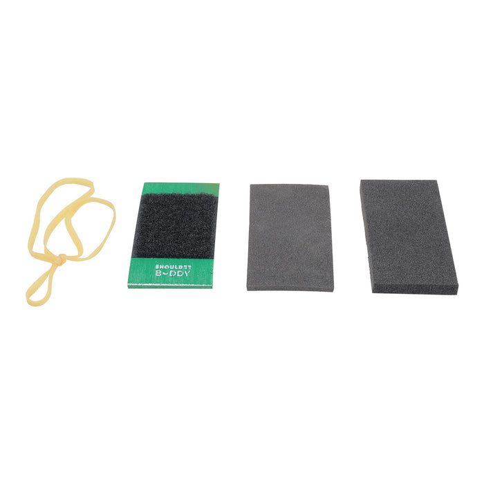 Violin Shoulder Rest/Pad - ArcRest Shoulder Buddy, 1/32-1/4, Green