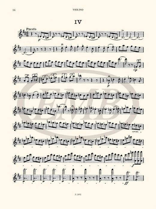 Weiner - Sonata #1 in Dmaj Op9 - Violin/Piano Accompaniment EMB Z2692