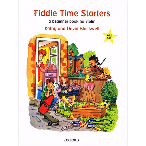 Fiddle Time Starters + CD - Violin by Blackwell NEW EDITION Oxford 9780193365841