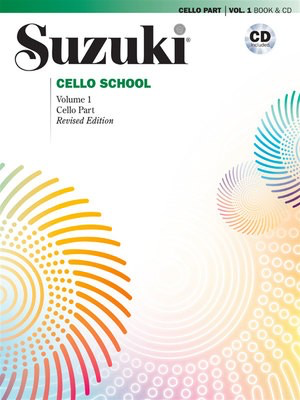 Suzuki Cello School Book/Volume 1 - Cello/CD (Recorded by Tsuyoshi Tsutsumi) International Edition Summy Birchard 40697