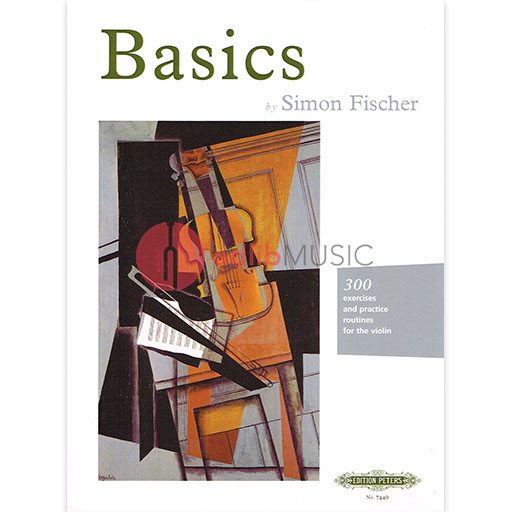 Basics (300 Exercises & Practice Routines) - Violin by Simon Fischer Peters P7440