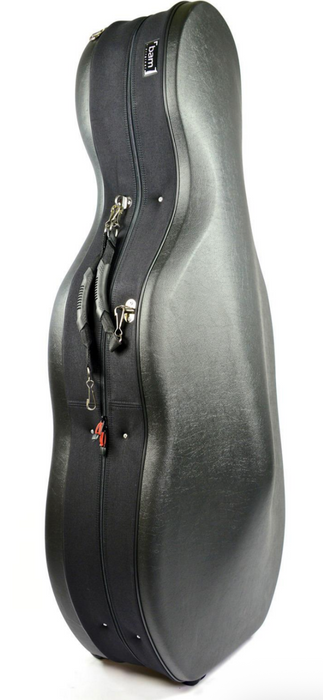 BAM Flight Cover for Cello Case Black w/ Wheels