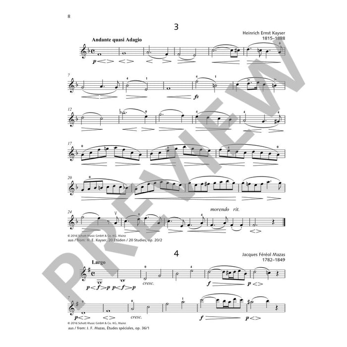 Violin Studies - The 100 Most Essential Studies