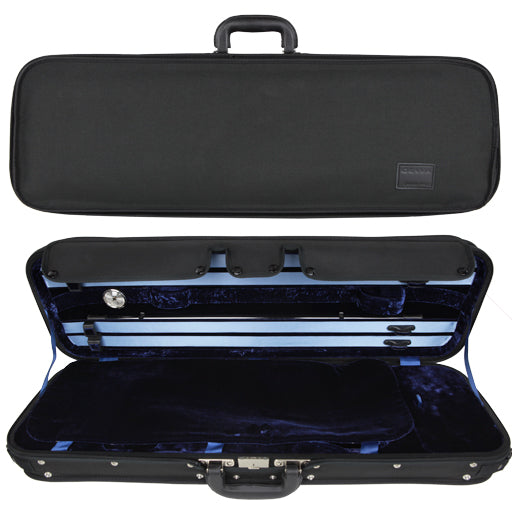 GEWA Liuteria Maestro 3.5 Oblong Violin Case Black/Blue 4/4