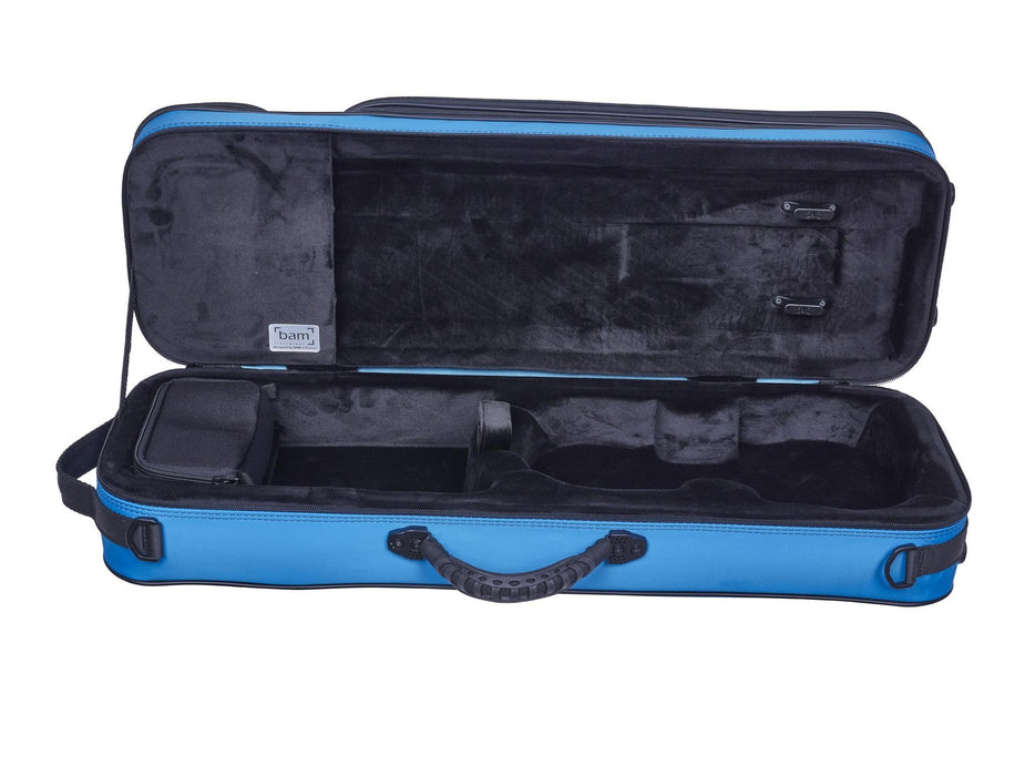 Violin Case - BAM YOUNGSTER 1/4-1/8 Oblong  - Blue