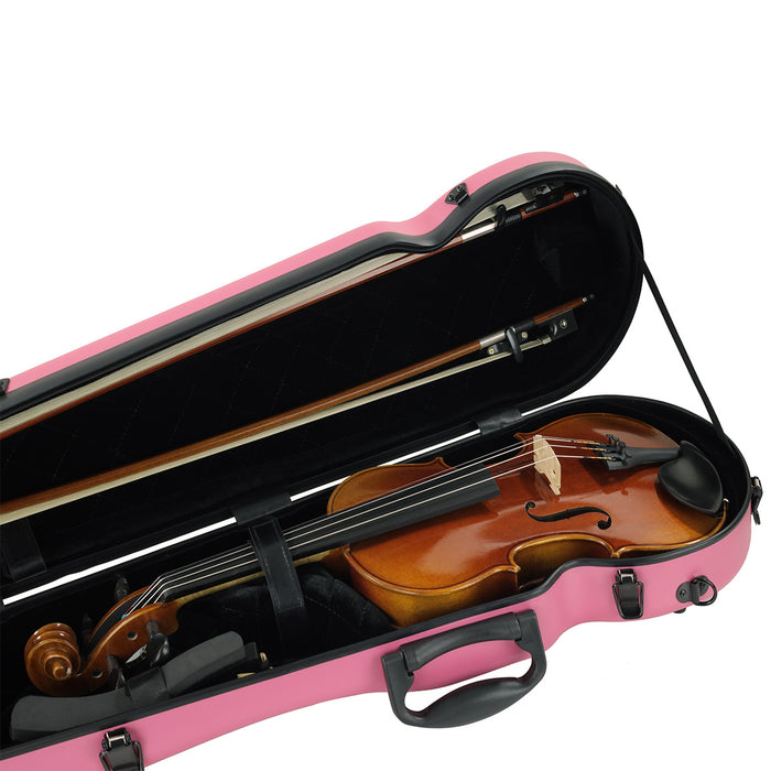 ART Shaped Violin Case 4/4-3/4 Barbie Pink