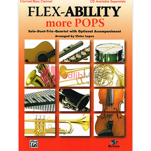 Flexability More Pops - Clarinet Part arranged by Lopez Alfred 30324