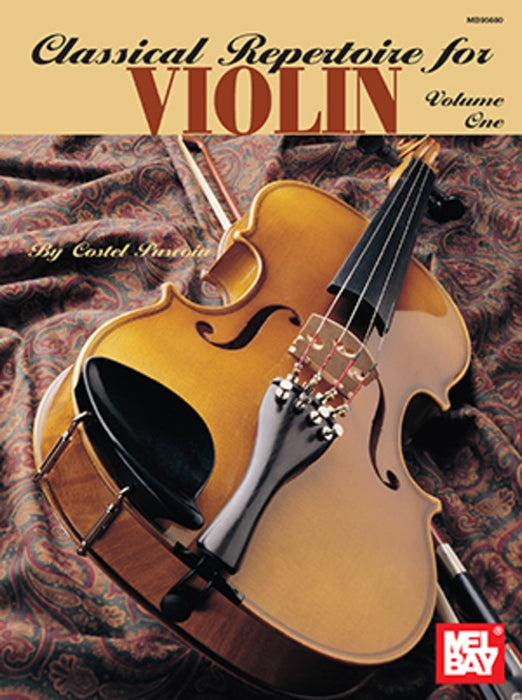 Classical Repertoire for Violin Volume 1 - Violin/Piano Accompaniment Mel Bay 95680