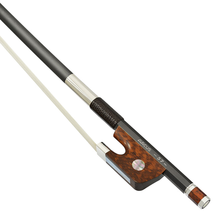 Arcus S7 Silver 935 French Style Round Double Bass Bow