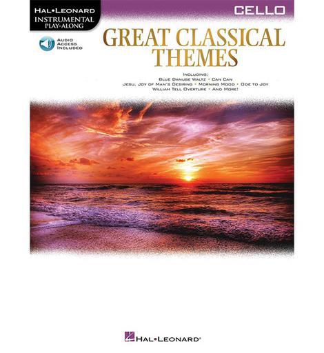 Great Classical Themes - Cello/Audio Access Online Hal Leonard 292738