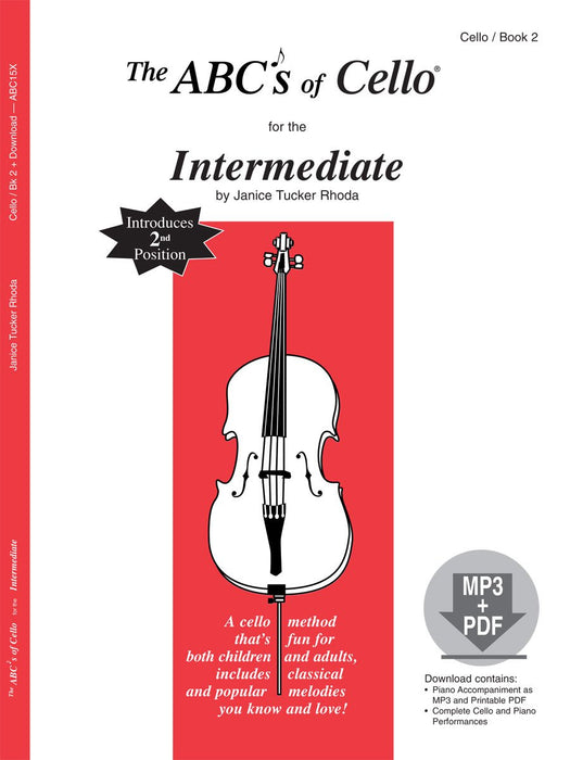 ABCs Of Cello Bk 2 Easy Piano Acc
