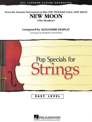 New Moon (from Twilight) - Alexandre Desplat - Robert Longfield Hal Leonard Score/Parts